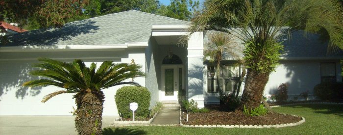 Residential exterior painting in Tarpon Springs FL