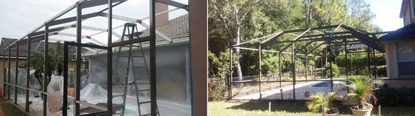 Richard Libert Painting Inc. provides Pool Cage Refinishing Services in Tampa, FL and All Surrounding Areas (1)
