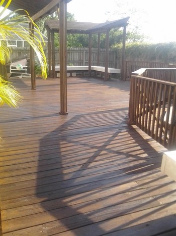 Deck Staining by Richard Libert Painting Inc.